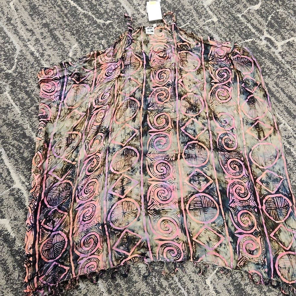 The Beach Collection Vintage Beach Dress OS NWT